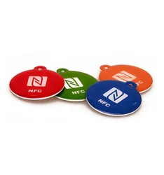 2023 popular product 13.56Mhz IC Card NFC Epoxy Tag RFID Access Control Key tag 125Khz RFID Tags RFID Smart Card