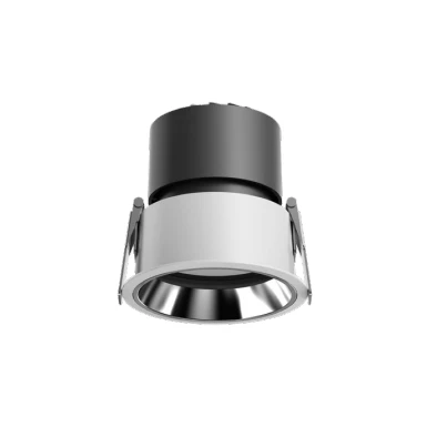 Nordic Style COB LED Downlight High Power Ceiling Mounted Spotlight Gold Surface Anti-Glare Living Room Kitchen Warm White 3000K