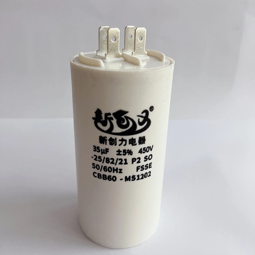 Sunchonglic Washing Machine Capacitor CBB60 35uf 450v Capacitor for Washing Machine Spare Part