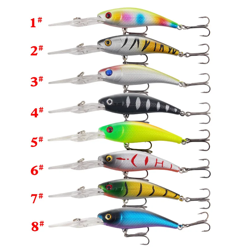 YIBAO 12cm 9.2g Minnow Lure Hard Plastic Tuna Bait Big Sinking Trout saltwater deep sea carp fishing tackle minnow lures