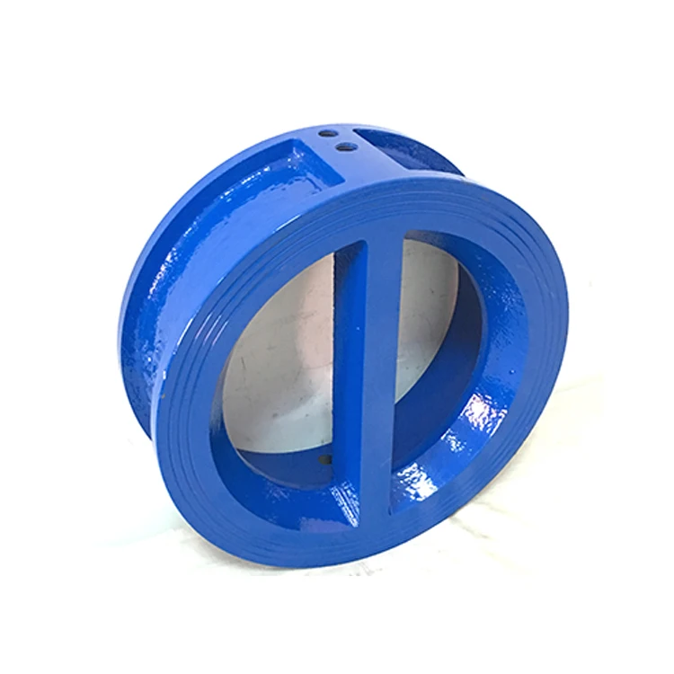 Manufacture dual plate swing wafer one way non return check valve price