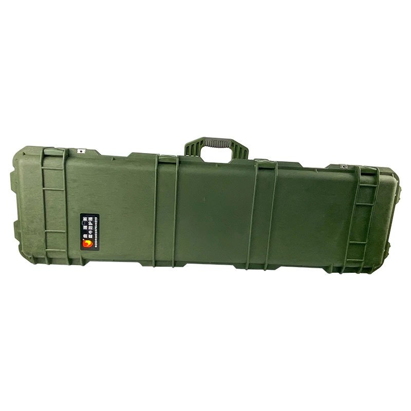 Hard Plastic Carrying Large Storage Case Tactical Long Case with Customized Foam