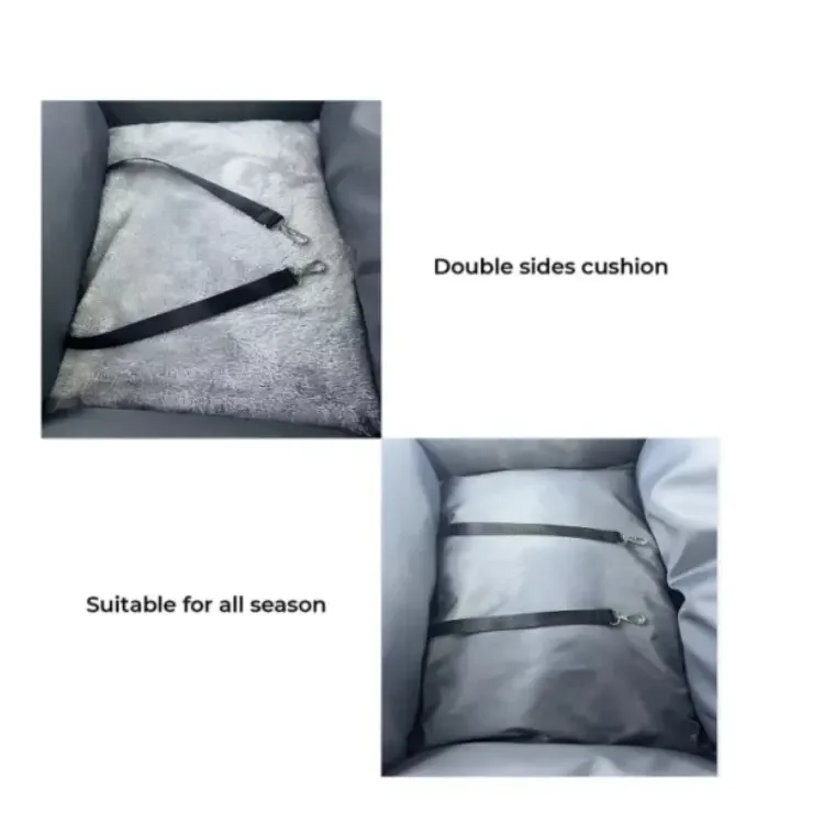 High quality Multi functional Car Seat Pet Booster Seat with Front Rear High Safety pet Pillows for Small Medium Dogs