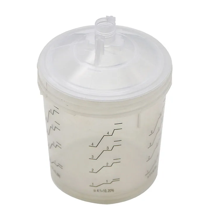 
Automotive Plastic Gravity Feed Spray Paint Gun Mixing Cups For Sata RPS 