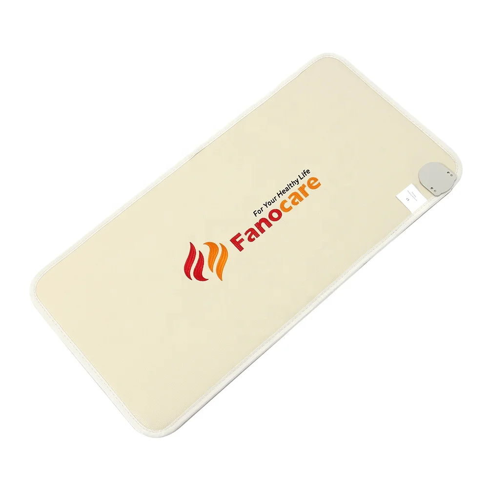 
Fanocare ChakraMat Mini PEMF Agate Stone Heating Mat Fir Negative Ion Light Photon Therapy Amethyst Mat 