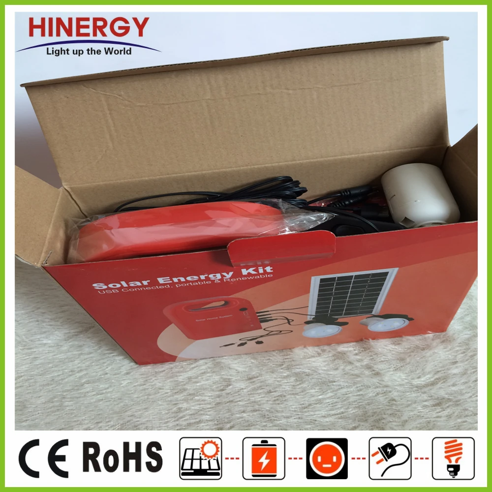 Multi Function mini solar lighting home system kits for India household appliance