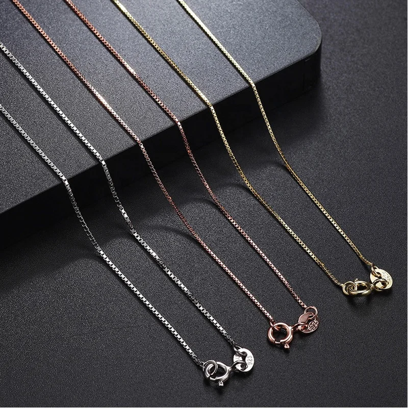 
HYH all kinds of 925 silver chains for necklace 