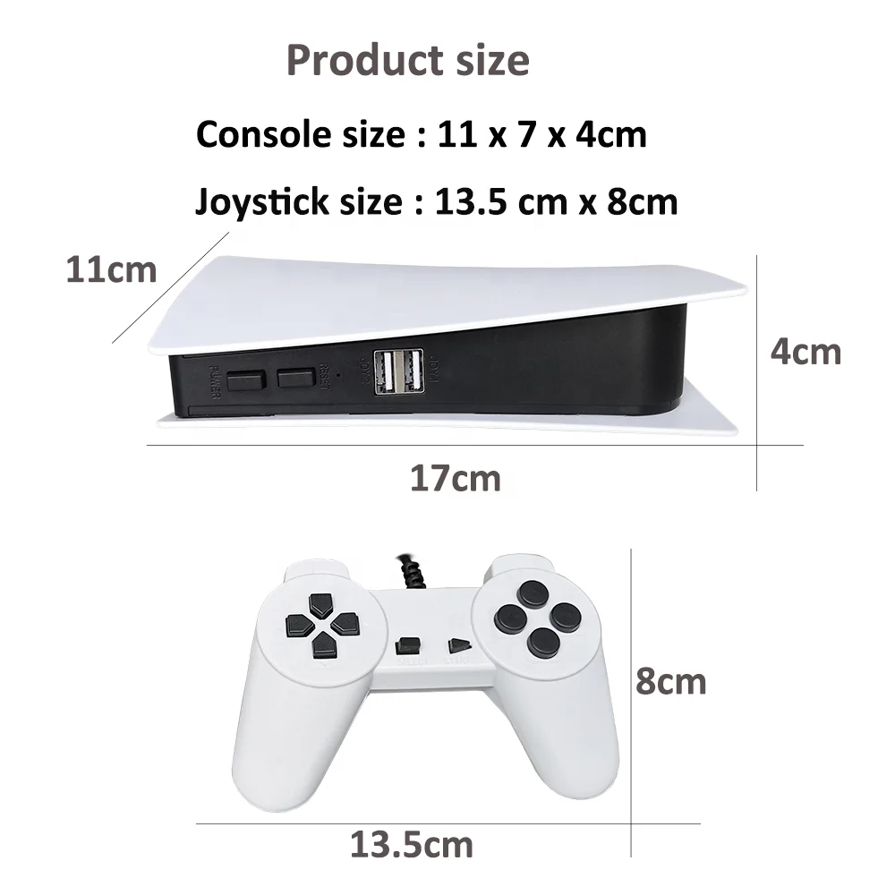 Gs5 Retro Tv Video Handheld Game Console Player Mini Game Station 5 For Nes 8 Bit Tv Consola With 200 Different Games Rca