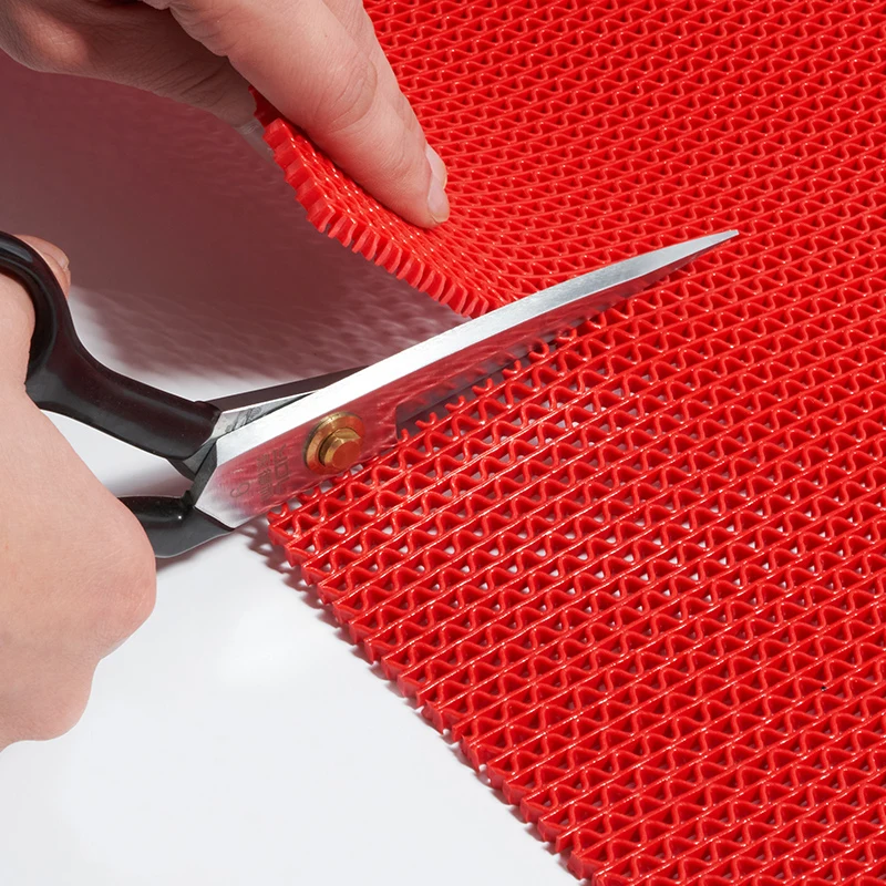 Wholesale waterproof anti slip pvc s mat water proof swimming pool pvc hollow out floor mats