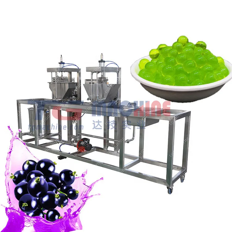 small capacity juice filling ball maker jelly agar ball machine bubble popping boba making machine