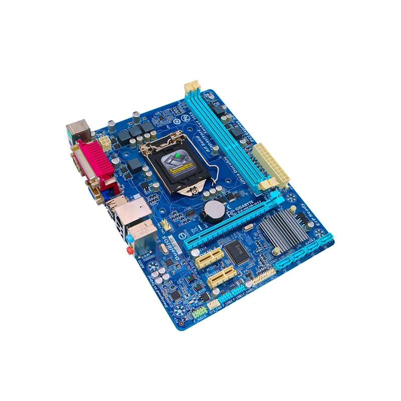 Second Hand Gigabyte Core i7 i5 i3  H61 LGA 1155 PC Motherboard