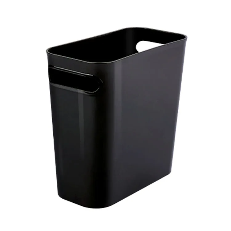 BX plastic small trash can waste bin garbage container bin with handles  for bathrooms