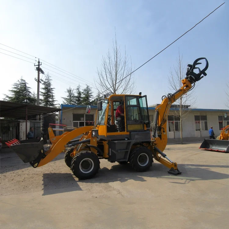 
Wz45-16 Construction Works Mini Cheap Tractor Loader Backhoe 