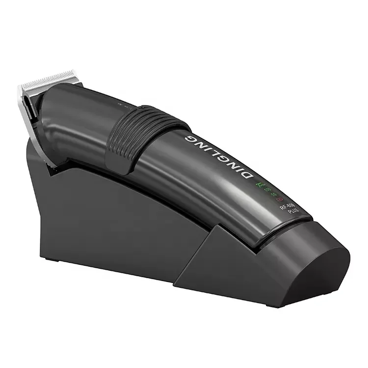 Dingling Professional Salon Use  Adjustable Blade Digital Display Electric Hair Trimmer Clipper Cordless Hair Clippers For Men