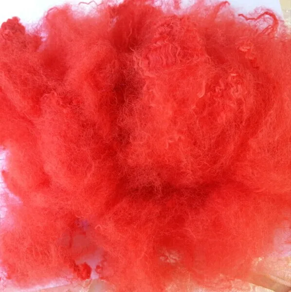 
GRS certified Hot sale! -Bishen 100% dyed custom colors staple polyester fiber 