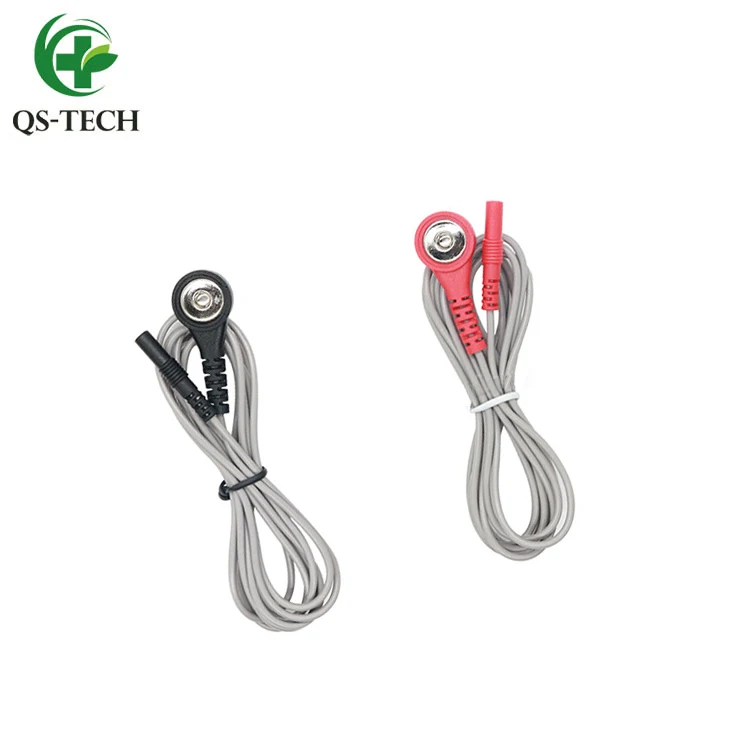 TENS EMS Cable Adapter for Needle Electrode Lead Length Extension Health Accessory Wires