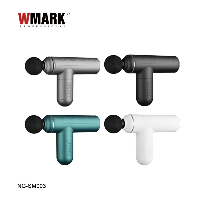 WMARK NG-SM003 Exclusive Design Handheld 3200RPM Speed Full Body Massager Hammer Cordless Deep Tissue Muscle Massage Gun