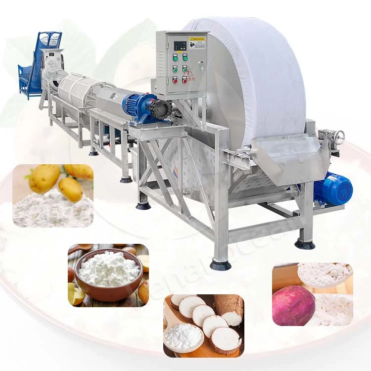 OCEAN Taro Starch Powder Make Machine Yam Cassava Flour Make Machine Full Cassava Starch Production Line