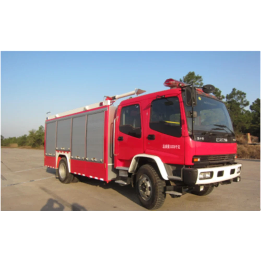 32m 6x4 Fire Truck Turntable Ladder With Famous Chassis Price