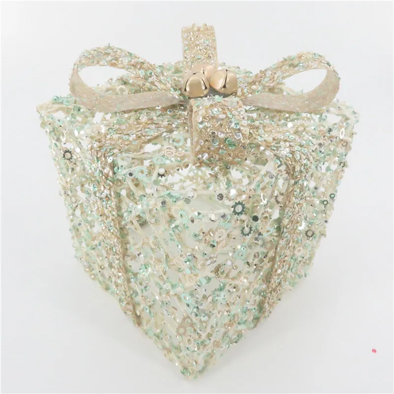 
8inch Glitter Xmas Present Table Decoration Party Wedding Celebration Decoration 
