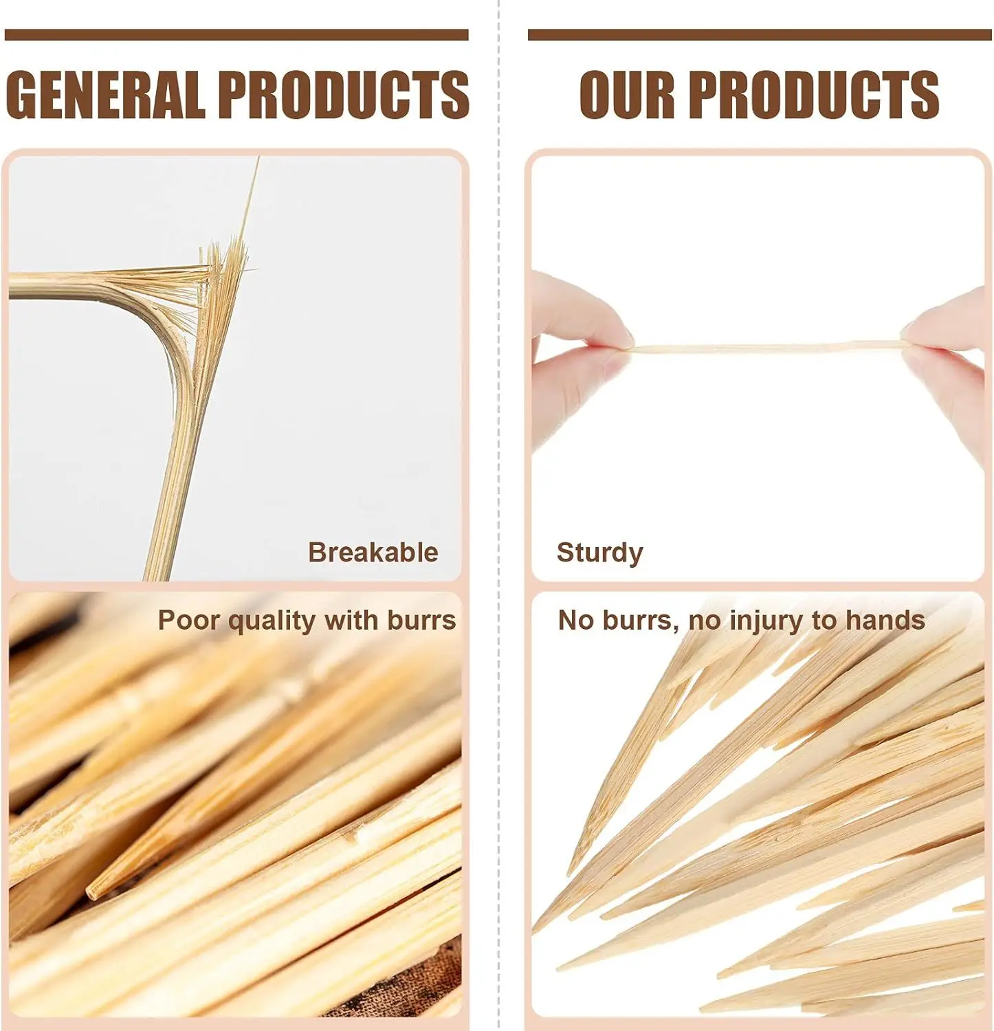 Kitchen Implement Tool Teppo Sticks Golf Sticks BBQ Sticks Factory Price