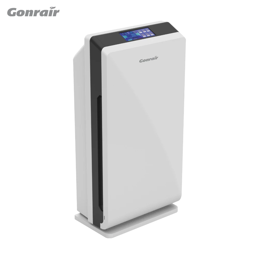 Guanglei GL-8128 floor standing Air purifier with touch screen for dusty house