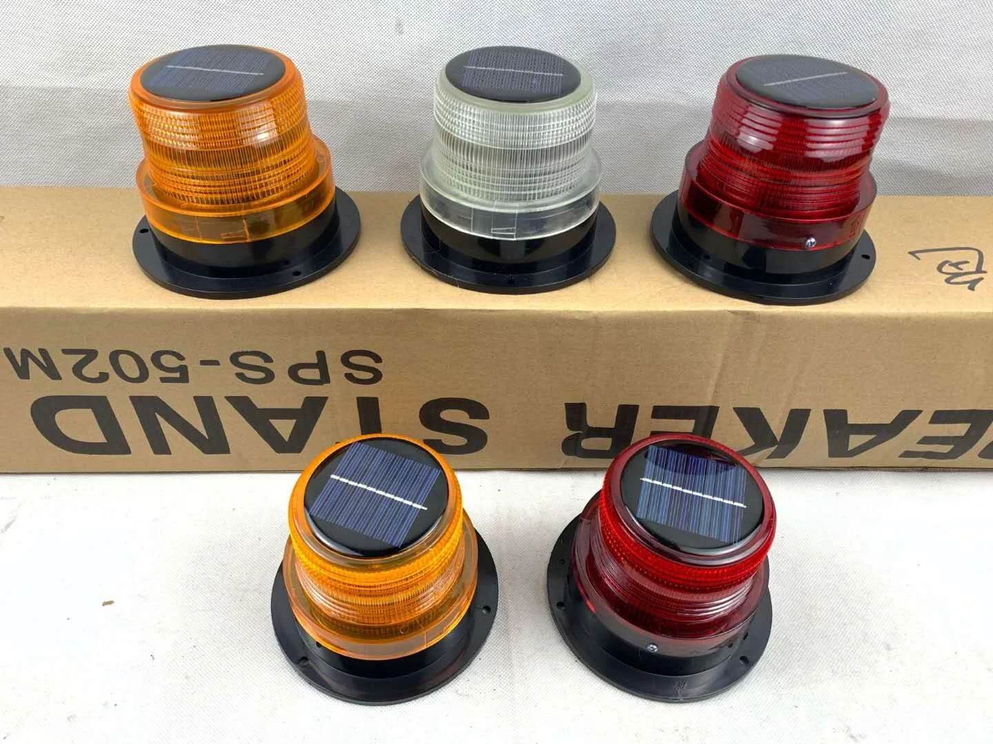 Navigation lights boat Solar marine signal revolving light for boats Led Solar Traffic Lights
