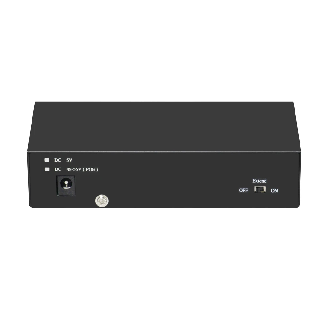  Новый дизайн 6 портов полный гигабитный коммутатор PoE Switch 4 порта и 2