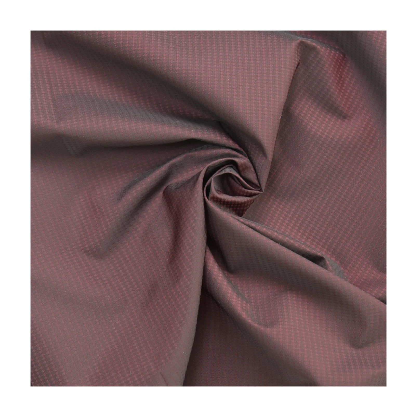
75D 100% Polyester PA Coating Jacquard Down Proof Fabric for Garment Jacket Sportswear 