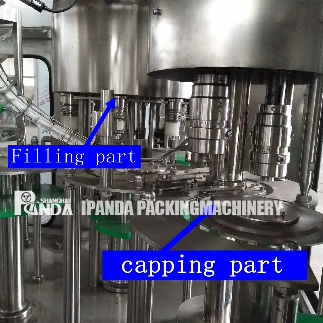 Automatic 2 in 1 Cooking Edible Oil Bottling Production Line / Sunflower Oil Filling Capping Labeling Processing Machine