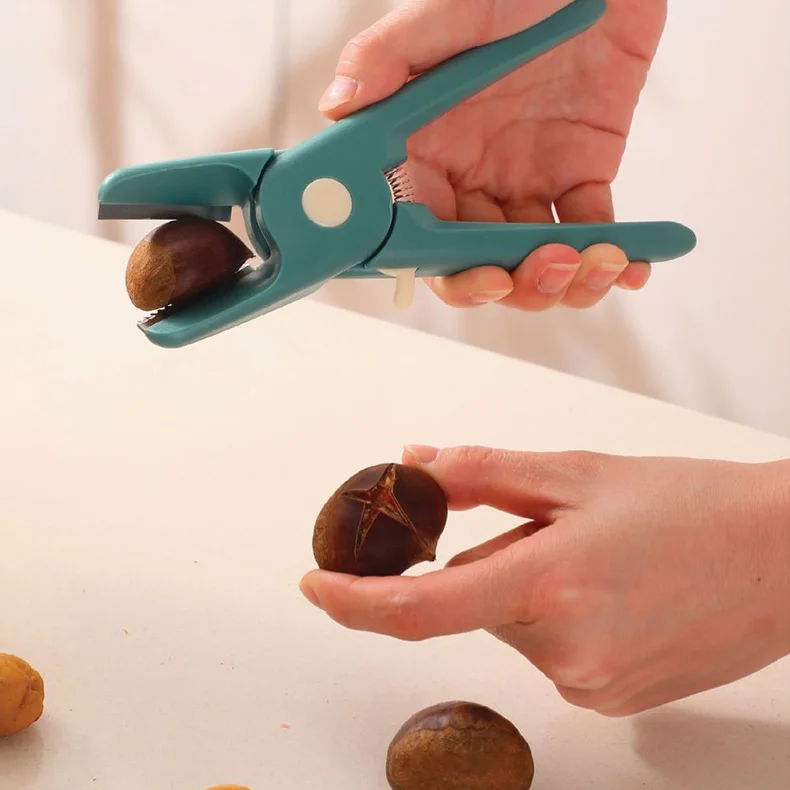 Chestnut clip pecan walnut pliers almonds crackers  chestnut opener nut sheller Chestnut Walnuts abs household hazelnut tongs