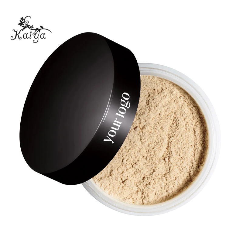 Custom Logo Talc Free Oil Control Private Label Vegan Face Makeup Translucent Matte Pink Loose Setting Powder