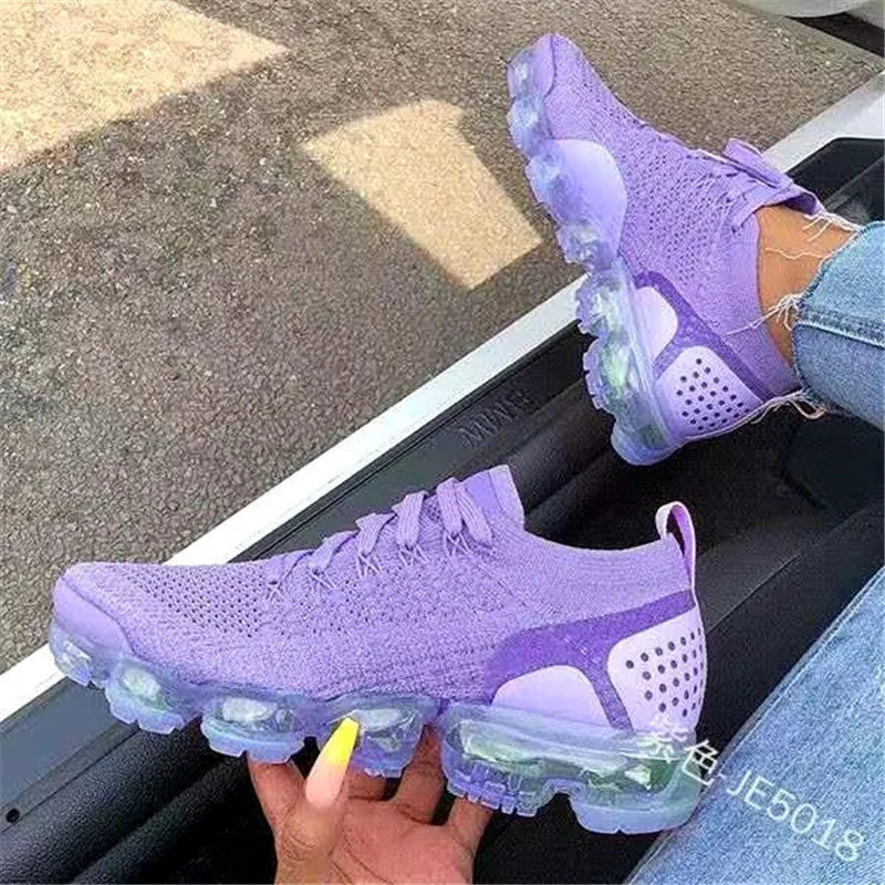 
Wholesale Custom Lightweight Air Cushion Sports Women Fashionable Casual Sneakers Athletic Shoes Design Women Lace Up Sneakers 