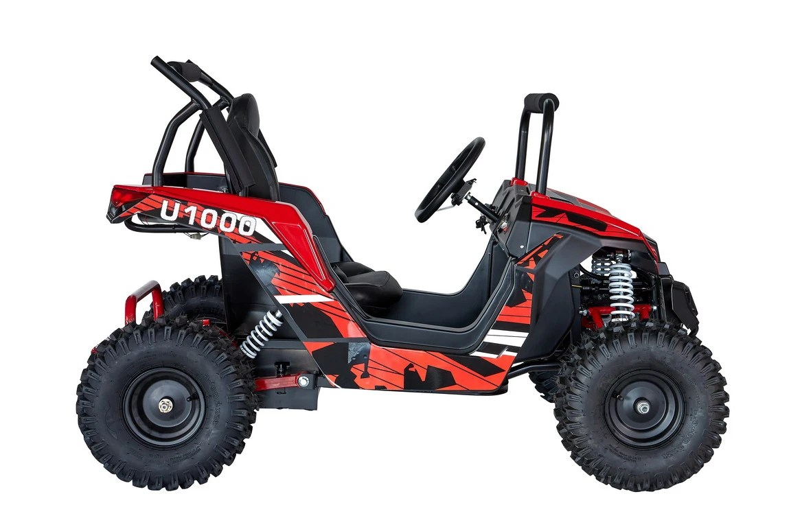 1000W 48v 12ah 20ah electric single seat mini off road electric kids go kart dune buggy