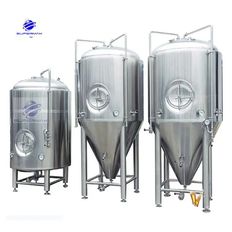 2000l Industrial Stainless Conical Fermenter  Beer Wine Fermentation Tank Beer Fermenting Equipment