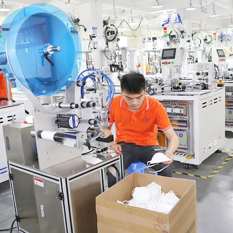 
Putianda Convient to Adjust Operation Authority Sticking Sponge Strip Bonding Machine For Kf94 Mask Machine 