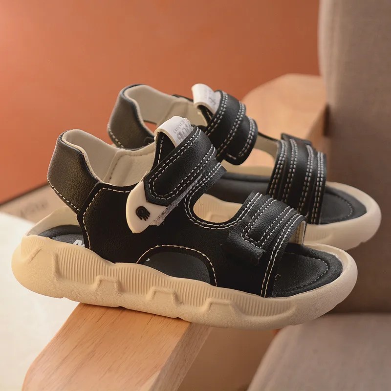 Fashion Lovely Solid Children Sandals Sports Summer Beach Girls Boys Shoes High Quality Breathable Cute Kids Sneakers Toddlers