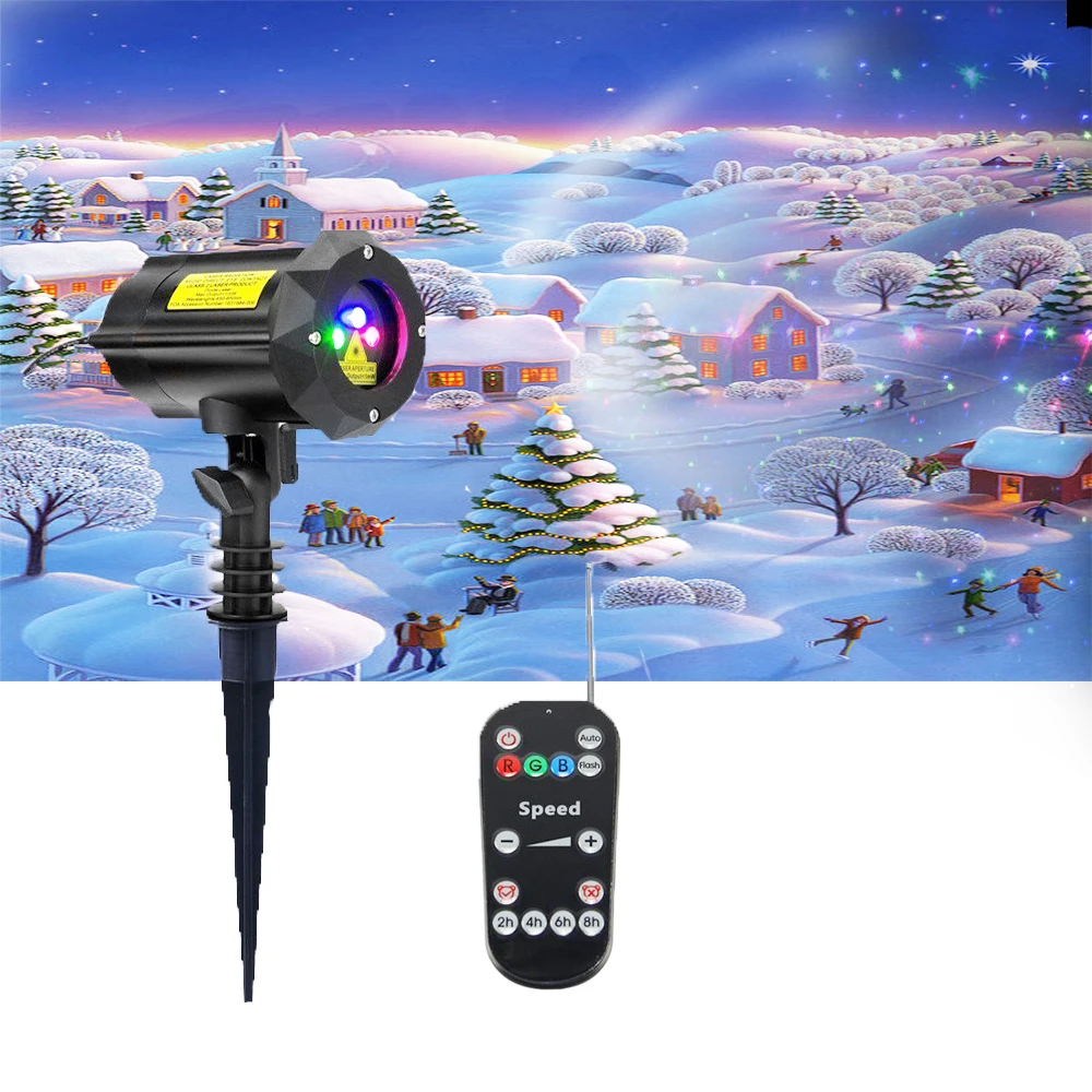 Wholesale Indoor Outdoor Christmas Holiday Birthday Party Dance Xmas stage moving Firefly Star Lighting Shower Projector