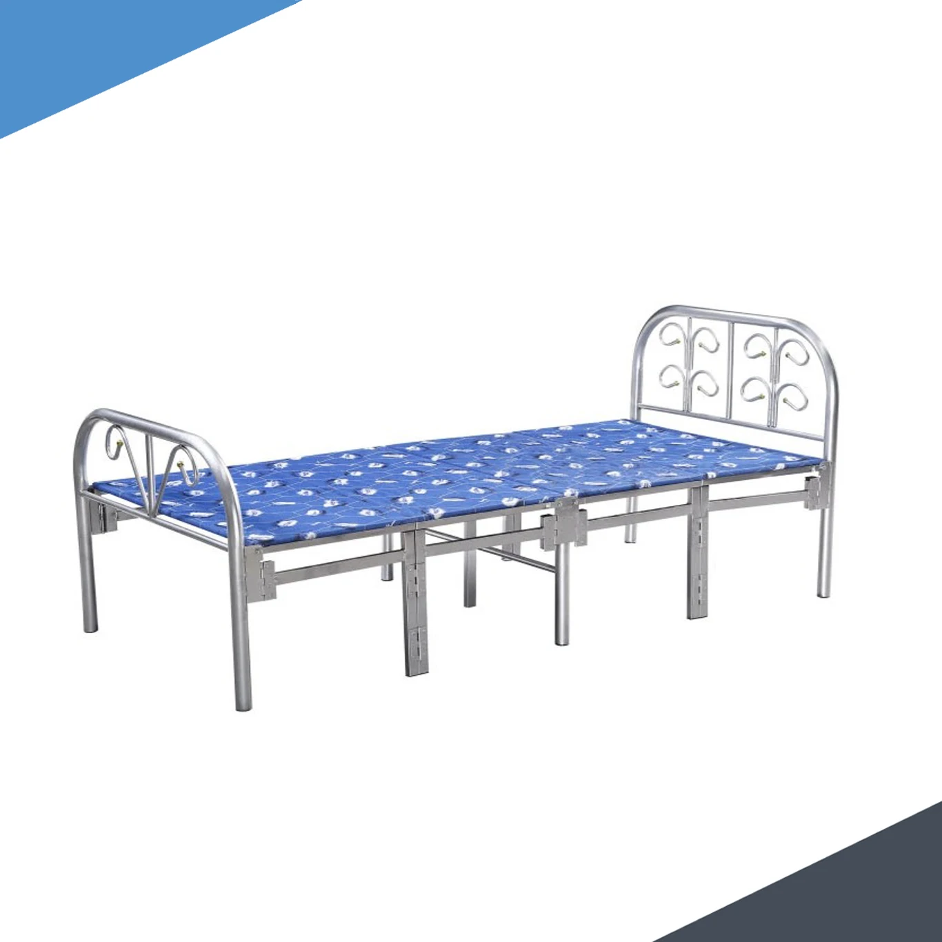 Foldable Military Army Single Metal Folding Camping bed for sale