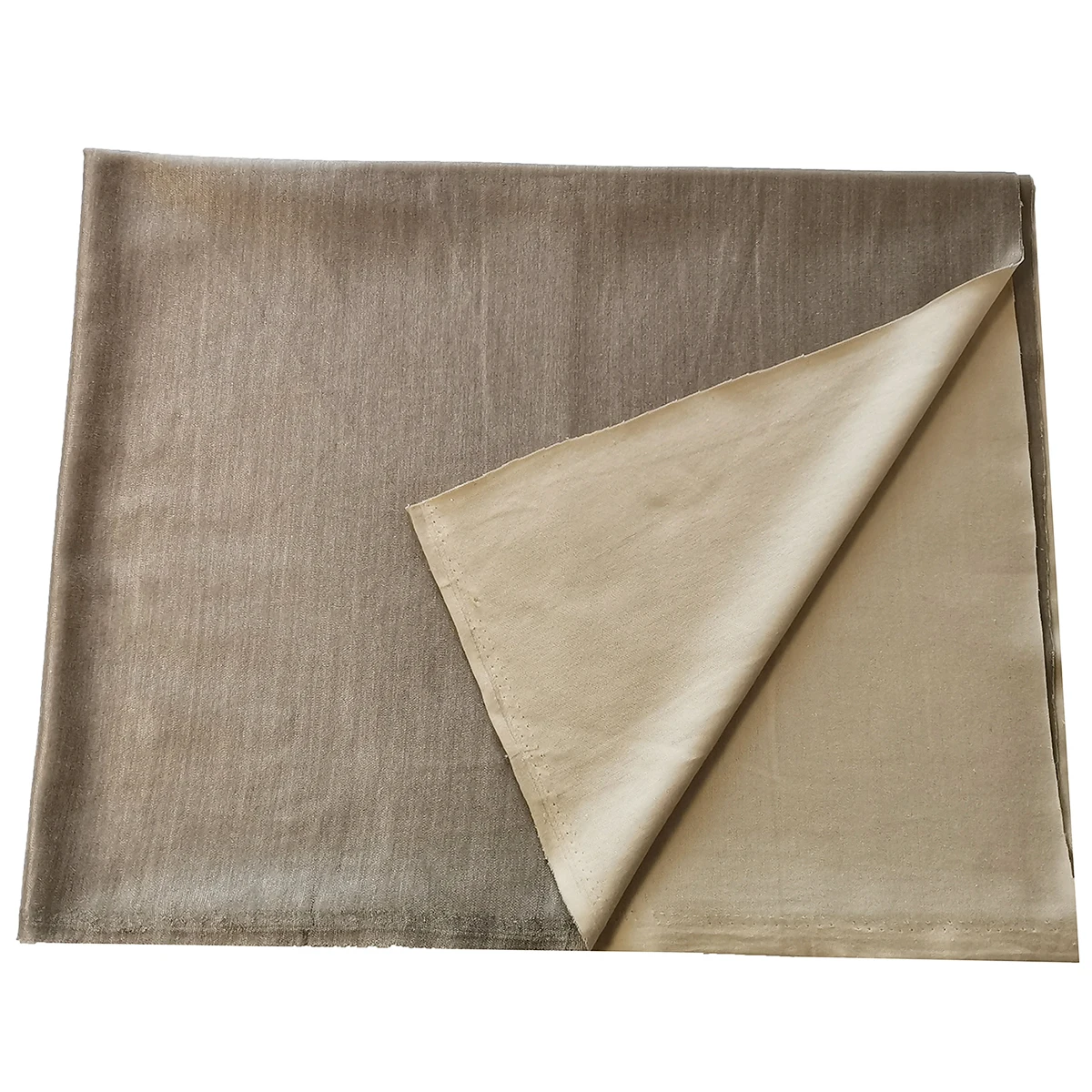 Silver Fiber Cotton Blended Fabric Antibacterial Reduce Radiation EMF Shielding Soft and Washable Cloth Elastic