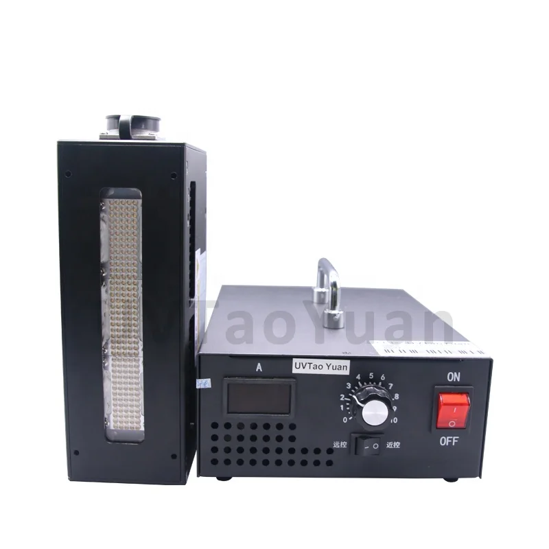 Высокая мощность 720 Вт УФ светодиодный отверждающий свет с воздушным охлаждением система водяным светодиодная отверждающая Машина источник света