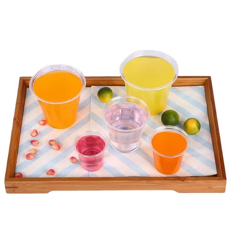 hot sale disposable 150ml clear plastic cup