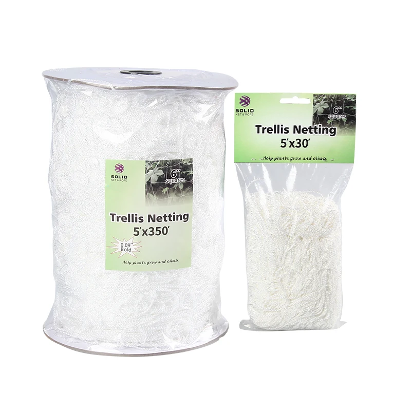 Нейлон 100% новый материал Альпинизм 5x350ft решетка нейлоновая решетка для растений