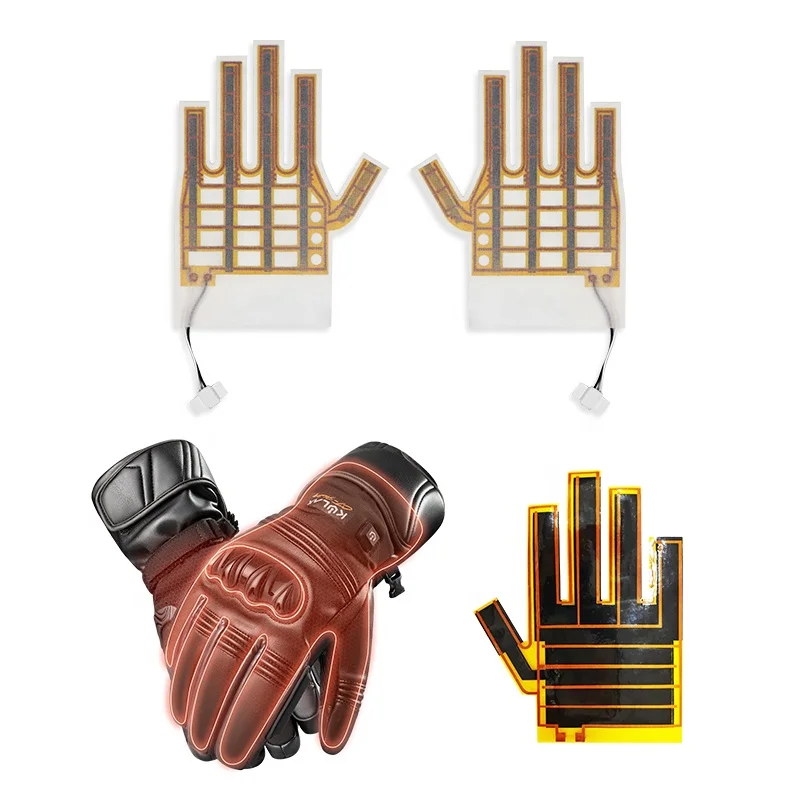 Electric usb far infrared heat resistant gloves graphene heating pad heated gloves graphene sheets