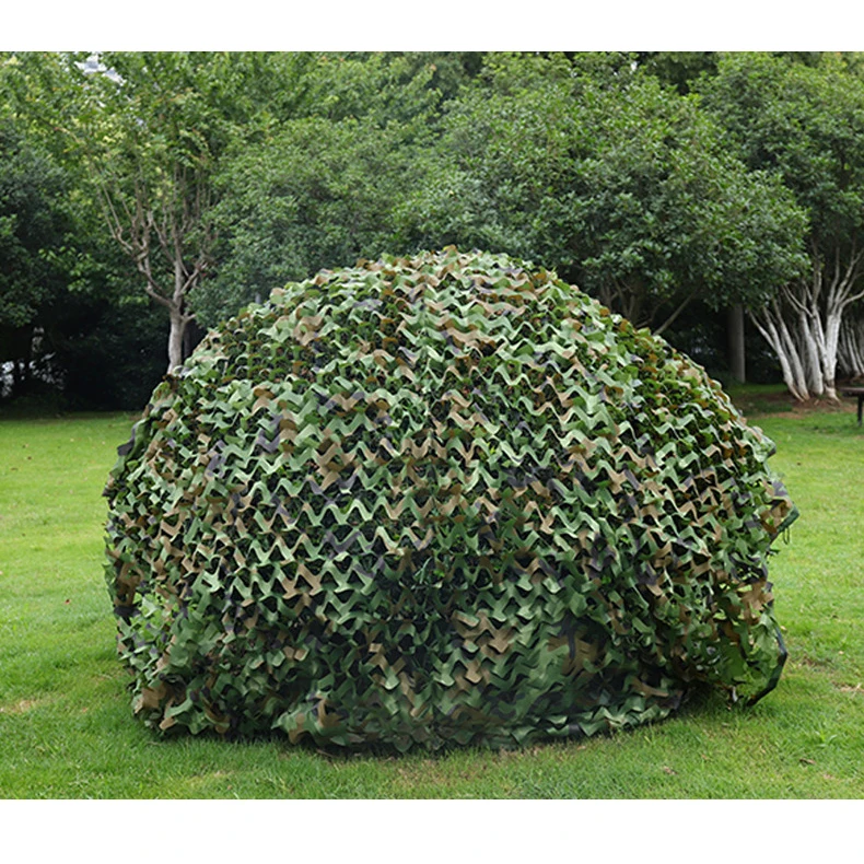 Anti aerial photography Outdoor Training Camo Multispectral Durable Oxford Hunting Decoration Polyester Desert Camouflage Net