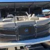 
2021 Popular 16-21ft Aluminum Pontoon Boat with full enclosure camper and air condition 