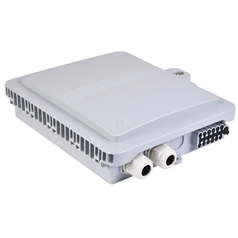 Wall Mounted Port 4 6 8 12 16 24 48 Core Optical Splitter Optic Outdoor Terminal Box Fiber