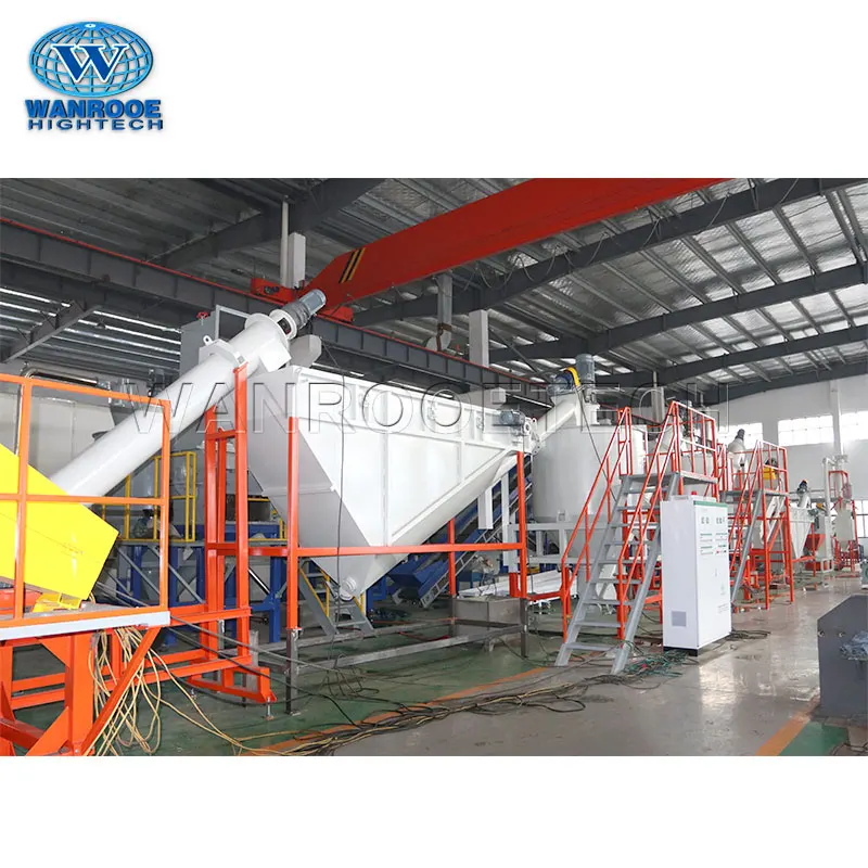 Переработанные ПЭТ хлопья серии PNQT, стиральная машина, пластиковая бутылка, стиральная линия