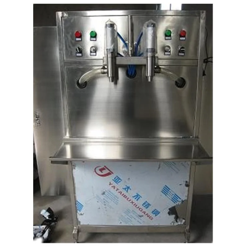 Semi Automatic Manual Desk Top Viscous Liquid Gel Jam Edible Oil Filling Machine