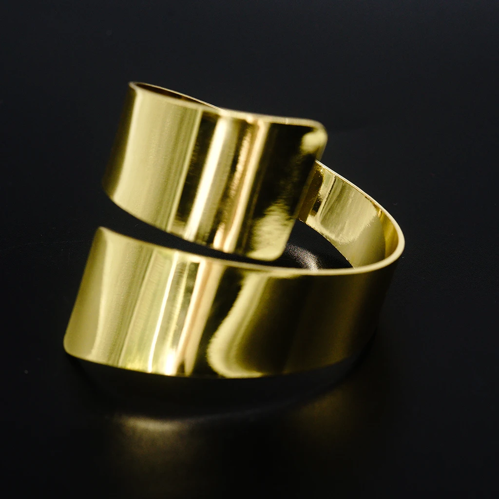 Wholesale kitchen accessories stainless steel diy tissue napkin ring holder for wedding home hotel restaurant decor